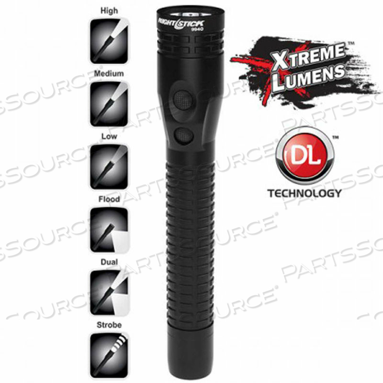 NIGHTSTICK RECHARGEABLE DUAL-LIGHT LED FLASHLIGHT by Bayco