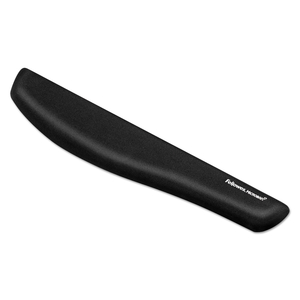 PLUSHTOUCH KEYBOARD WRIST REST, 18.12 X 3.18, BLACK by Fellowes