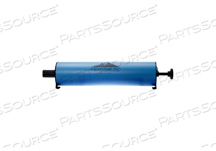 ADJUSTABLE VOLUME ALUMINUM CALIBRATION SYRINGE by A-M Systems