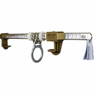 BEAMER 2000, FITS 6" TO 16" BEAMS UP TO 1-1/4" THICK, ALUMINUM, 130-420 LBS. CAPACITY by Guardian Fall Protection