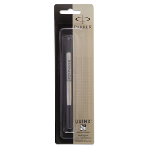 REFILL FOR PARKER ROLLER BALL PENS, FINE CONICAL TIP, BLACK INK by Parker