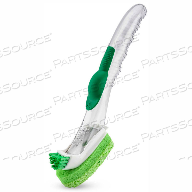 GLASS & DISH WAND WITH SCRUB BRUSH by Libman