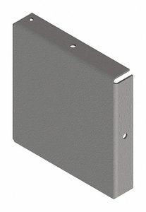 CLOSURE PLATE WIREWAY STEEL 4IN.HX4IN.L by Hoffman