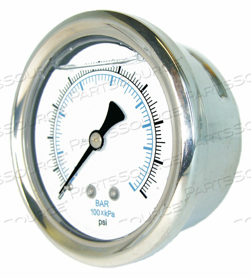 PRESSURE GAUGE 1/8 IN NPT 2 IN. by PIC Gauges PRESSURE GAUGE 1/8 IN NPT 2 IN. by PIC Gauges