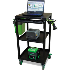 EC SERIES MOBILE POWERED WORKSTATION WITH POWERSWAP NUCLEUS MINI POWER SYSTEM by New Castle Systems