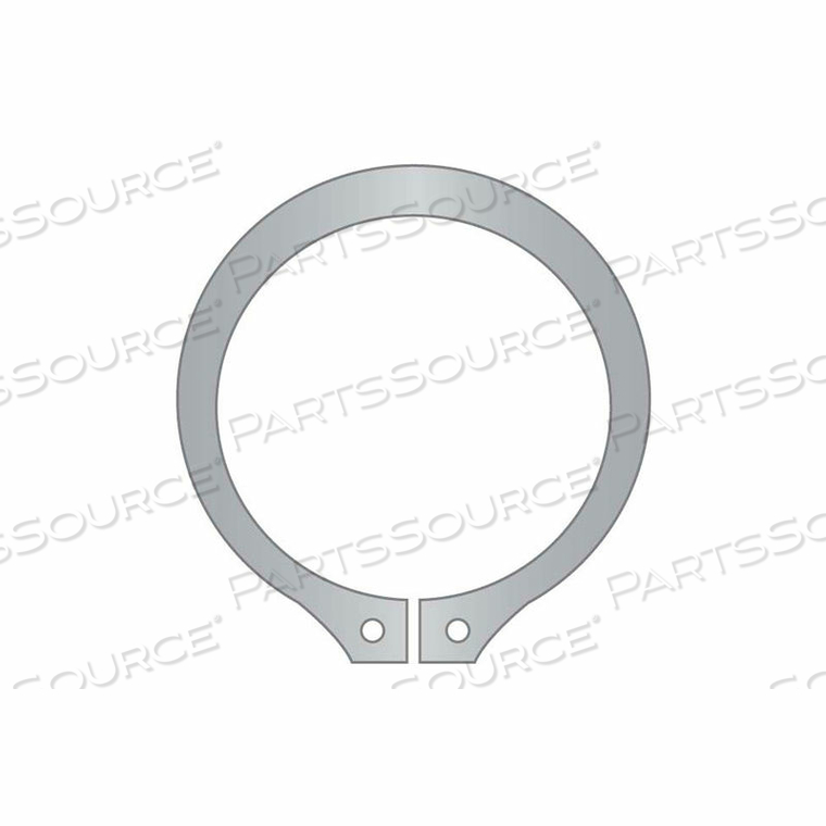 1-3/16" EXTERNAL SNAP RING - STANDARD DUTY - STAMPED - 15-7/17-7 STAINLESS STEEL by Flint Hills Trading