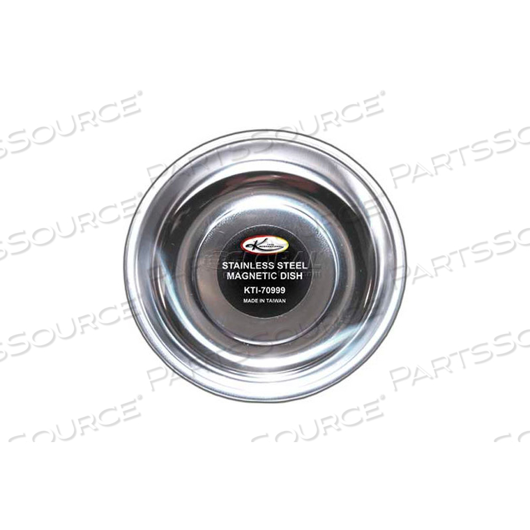 MAGNETIC PARTS DISH STAINLESS STEEL 5-1/4" DIAMETER 