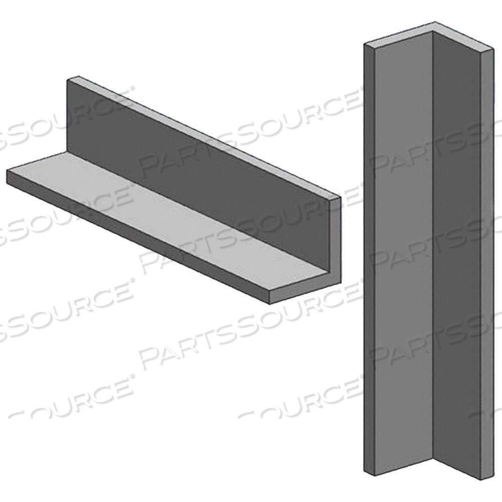 A36 CARBON STEEL ANGLE, 90° ANGLE, 3/8 IN LEG THICK, 6 IN OUTSIDE LEG LG, 6 FT OVERALL LG, ROUND by Approved Vendor A36 CARBON STEEL ANGLE, 90° ANGLE, 3/8 IN LEG THICK, 6 IN OUTSIDE LEG LG, 6 FT OVERALL LG, ROUND by Approved Vendor