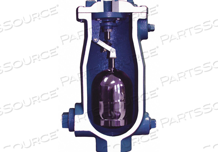 VALVE AIR RELEASE AND VAC FNPT 2 X 2 CI by Val-Matic