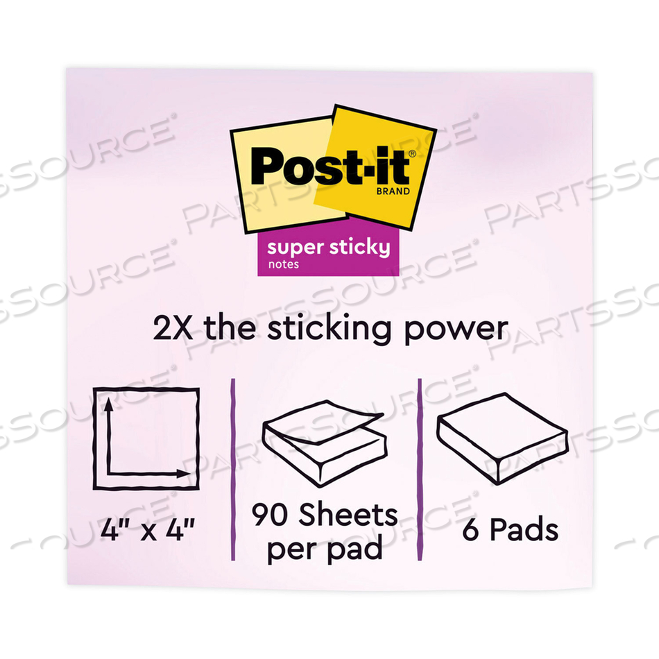 PADS IN PLAYFUL PRIMARY COLLECTION COLORS, NOTE RULED, 4" X 4", 90 SHEETS/PAD by 3M Consumer PADS IN PLAYFUL PRIMARY COLLECTION COLORS, NOTE RULED, 4" X 4", 90 SHEETS/PAD by 3M Consumer