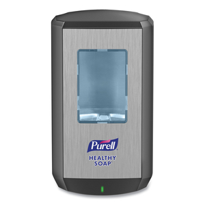 CS6 SOAP TOUCH-FREE DISPENSER, 1,200 ML, 4.88 X 8.8 X 11.38, GRAPHITE by Purell CS6 SOAP TOUCH-FREE DISPENSER, 1,200 ML, 4.88 X 8.8 X 11.38, GRAPHITE by Purell