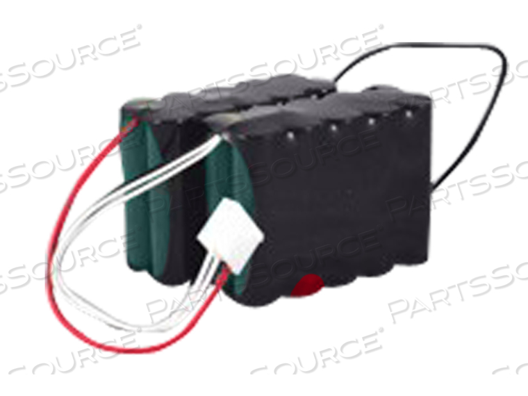 12V 8.0AH NIMH BATTERY PACK INSERT ONLY -  REUSE ORIGINAL METAL BRACKET by R&D Batteries, Inc.