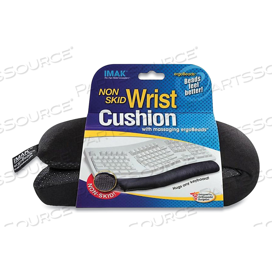 NONSKID KEYBOARD WRIST CUSHION, 15.75 X 10, BLACK by IMAK NONSKID KEYBOARD WRIST CUSHION, 15.75 X 10, BLACK by IMAK