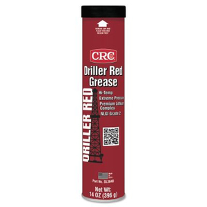 DRILLER RED GREASE, 14 OZ CARTRIDGE, 14 WT OZ, NLGI GRADE 2 by Sta-Lube