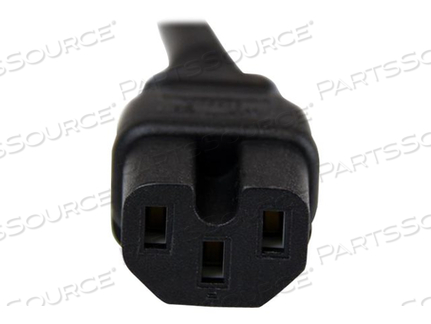 8FT (2.4M) UNIVERSAL POWER CORD W/ NEMA 5-15P AND IEC 60320 C15 CONNECTORS, 125V by StarTech.com Ltd.