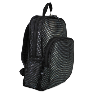 MESH BACKPACK, FITS DEVICES UP TO 17", POLYESTER, 12 X 17.5 X 5.5, BLACK by Eastsport