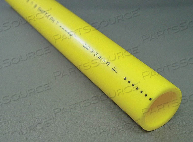 TUBING, POLYETHYLENE, 27/32 IN OUTSIDE DIA, 1/2 IN INSIDE DIA, 150 FT OVERALL LG, YELLOW by Endot TUBING, POLYETHYLENE, 27/32 IN OUTSIDE DIA, 1/2 IN INSIDE DIA, 150 FT OVERALL LG, YELLOW by Endot
