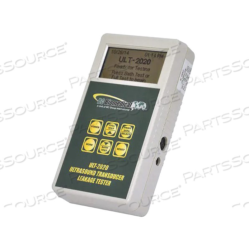 CALIBRATION - BC GROUP ULT-2020 ULTRASOUND TRANSDUCER LEAKAGE TESTER 