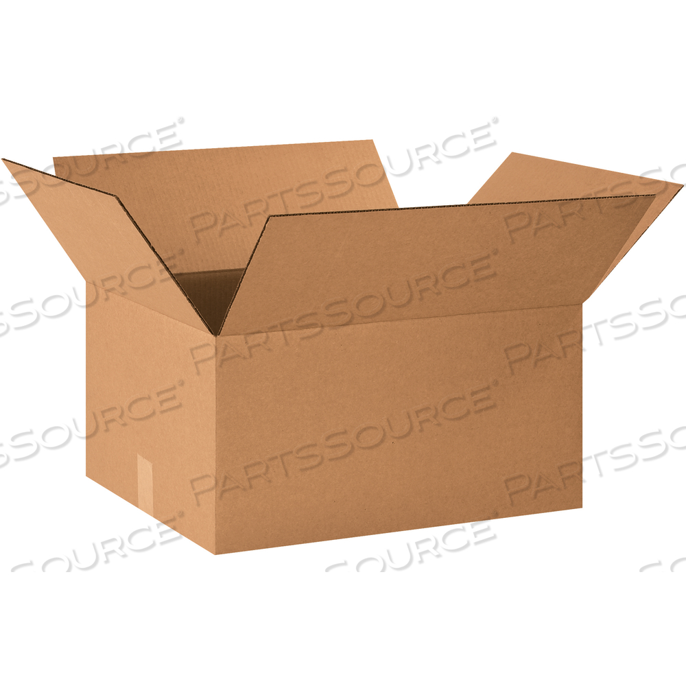 CORRUGATED BOXES, 20" X 16" X 10", KRAFT, 25/BUNDLE by BOX Partners (Box Acquisitions, LLC)