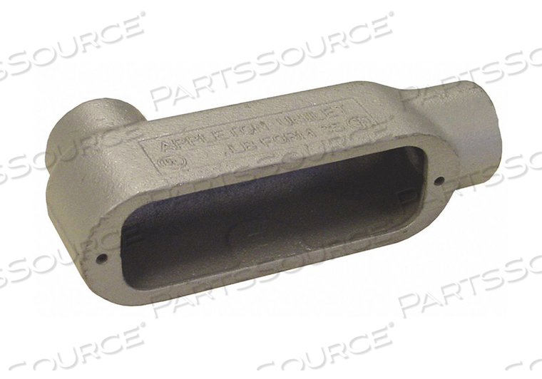 CONDUIT OUTLET BODY IRON 6 IN. 