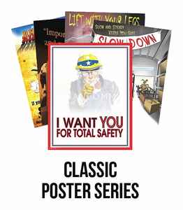 SAFETY POSTER 21 H 27 W PK12 by Mancomm