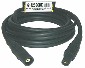 CAM LOCK EXTENSION CORD 400A CL40FBK 4/0 by CEP