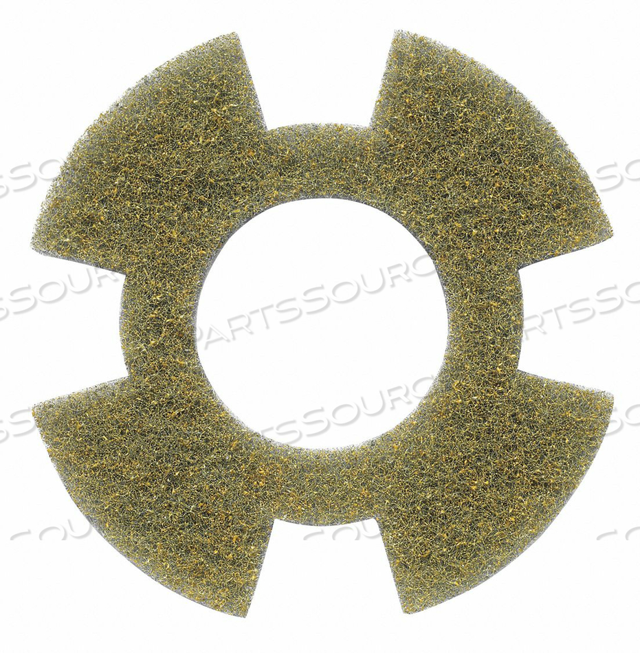 CLEANING PAD YELLOW 12 PAD TWISTER PR by I-Mop