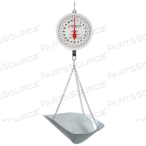HANGING SCOOP SCALE, 20 LB, STAINLESS STEEL by Detecto Scale / Cardinal Scale HANGING SCOOP SCALE, 20 LB, STAINLESS STEEL by Detecto Scale / Cardinal Scale