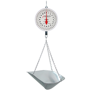 HANGING SCOOP SCALE, 20 LB, STAINLESS STEEL by Detecto Scale / Cardinal Scale