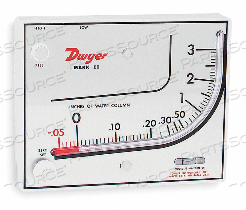 MANOMETER U INCLINED by Dwyer Instruments MANOMETER U INCLINED by Dwyer Instruments