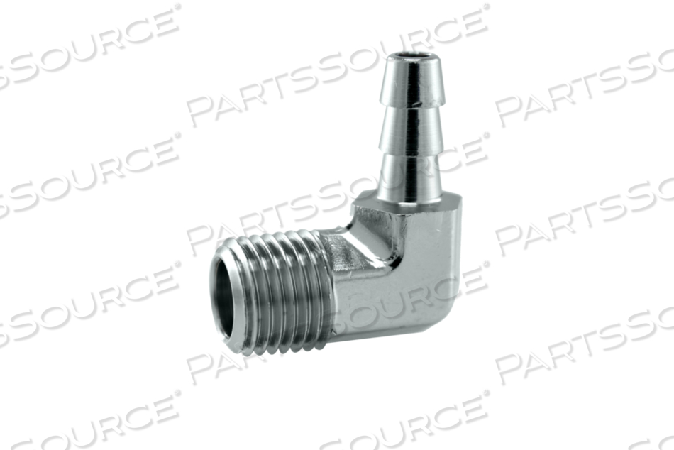 90º 1/4" NPT MALE FOR 1/4" HB by Bay Corporation