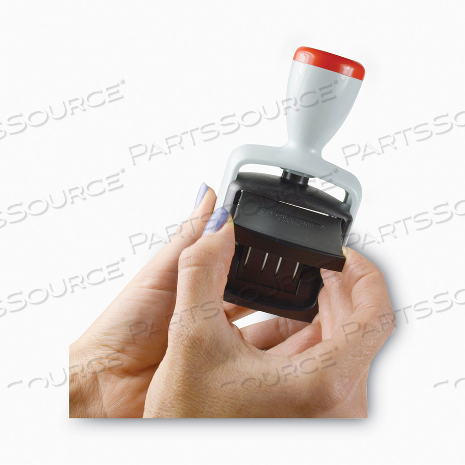 REPLACEMENT INK PAD FOR 2000 PLUS TWO-COLOR WORD DATERS, BLUE/RED by Cosco