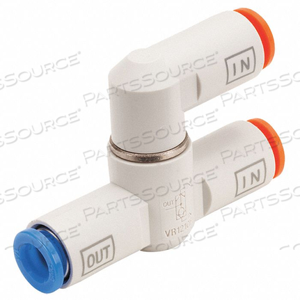 SHUTTLE VALVE 1/4 APPLICABLE TUBE OD by SMC