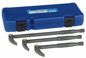 INDEXING PRY BAR SET PIECES 3 STEEL by OTC