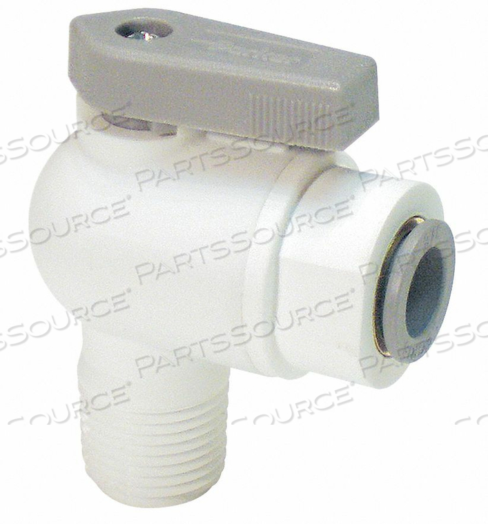 NYLON BALL VALVE PUSH X MNPT 3/8 IN by Parker Hannifin Corporation