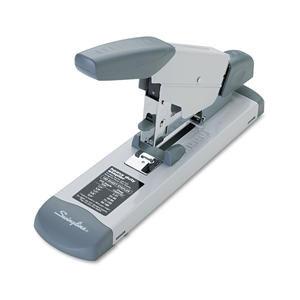 DELUXE HEAVY-DUTY STAPLER, 160-SHEET CAPACITY, PLATINUM by Swingline GBC