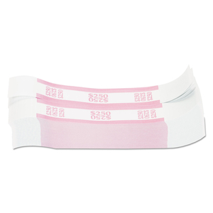 CURRENCY STRAPS, PINK, $250 IN DOLLAR BILLS, 1000 BANDS/PACK by Pap-R Products CURRENCY STRAPS, PINK, $250 IN DOLLAR BILLS, 1000 BANDS/PACK by Pap-R Products