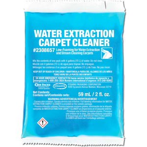 WATER EXTRACTION CARPET CLEANER - 2 OZ PACKS, 72 PACKS/CASE by Stearns Packaging Corporation WATER EXTRACTION CARPET CLEANER - 2 OZ PACKS, 72 PACKS/CASE by Stearns Packaging Corporation