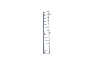FIXED LADDER 13 FT 3 IN H STEEL by Cotterman FIXED LADDER 13 FT 3 IN H STEEL by Cotterman