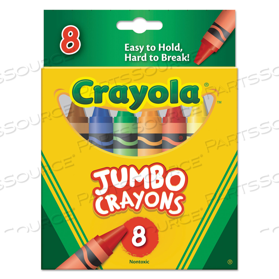 JUMBO CRAYONS, ASSORTED COLORS by Crayola