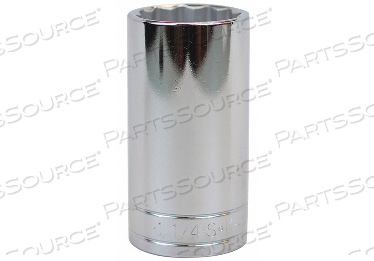 SOCKET 1/2 IN DR 1-1/4 IN. 12 PT. by SK Professional Tools SOCKET 1/2 IN DR 1-1/4 IN. 12 PT. by SK Professional Tools