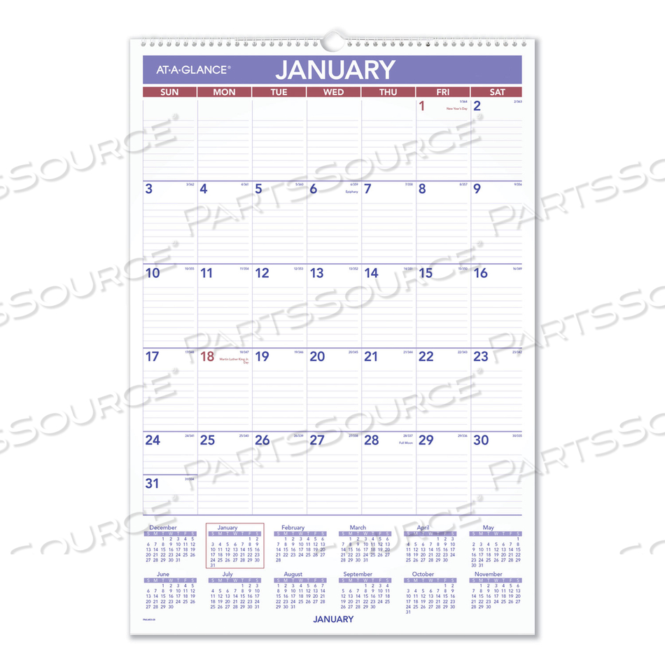 ERASABLE WALL CALENDAR, 15.5 X 22.75, WHITE SHEETS, 12-MONTH (JAN TO DEC): 2023 by At-A-Glance ERASABLE WALL CALENDAR, 15.5 X 22.75, WHITE SHEETS, 12-MONTH (JAN TO DEC): 2023 by At-A-Glance