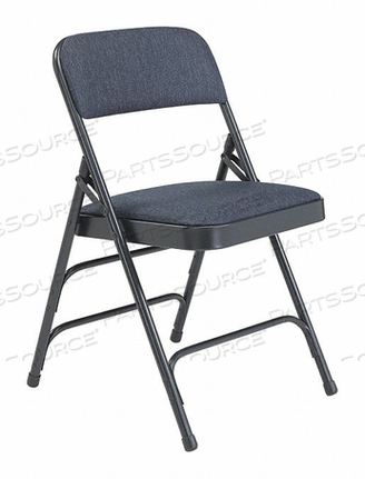 FOLDING CHAIR BLUE 18-3/4 IN. PK4 by National Public Seating FOLDING CHAIR BLUE 18-3/4 IN. PK4 by National Public Seating