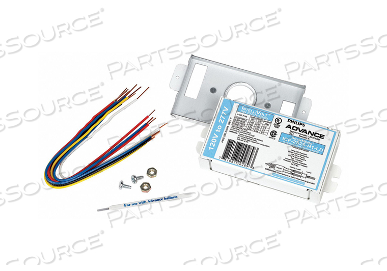ELECTRONIC CFL BALLAST, 120-277V, 1 OR 2- 26W, 1- 32W TBX, 1- 42W TBX by Philips Lighting ELECTRONIC CFL BALLAST, 120-277V, 1 OR 2- 26W, 1- 32W TBX, 1- 42W TBX by Philips Lighting
