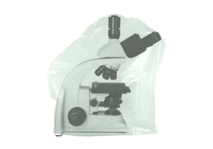 MICROSCOPE DUST COVER, TRANSPARENT LIGHT GREEN, VINYL (MEDIUM) by View Solutions Inc.(formerly BoliOptics)