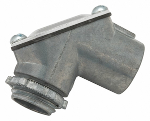 PULLING ELBOW 1/2 HUB SZ. ZINC THREADED by RACO