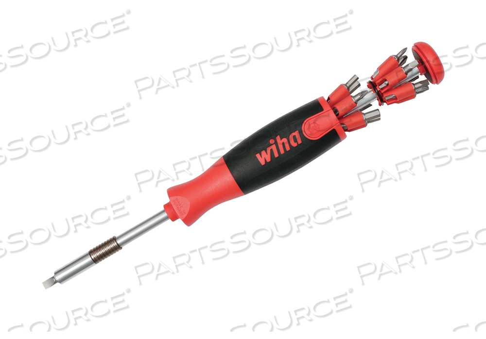 12 W X 1.75 H X 5.13IN L 29 PIECE ULTRA DRIVER 26-IN-1 BIT HOLDER AND SOCKET SET by Wiha Tools