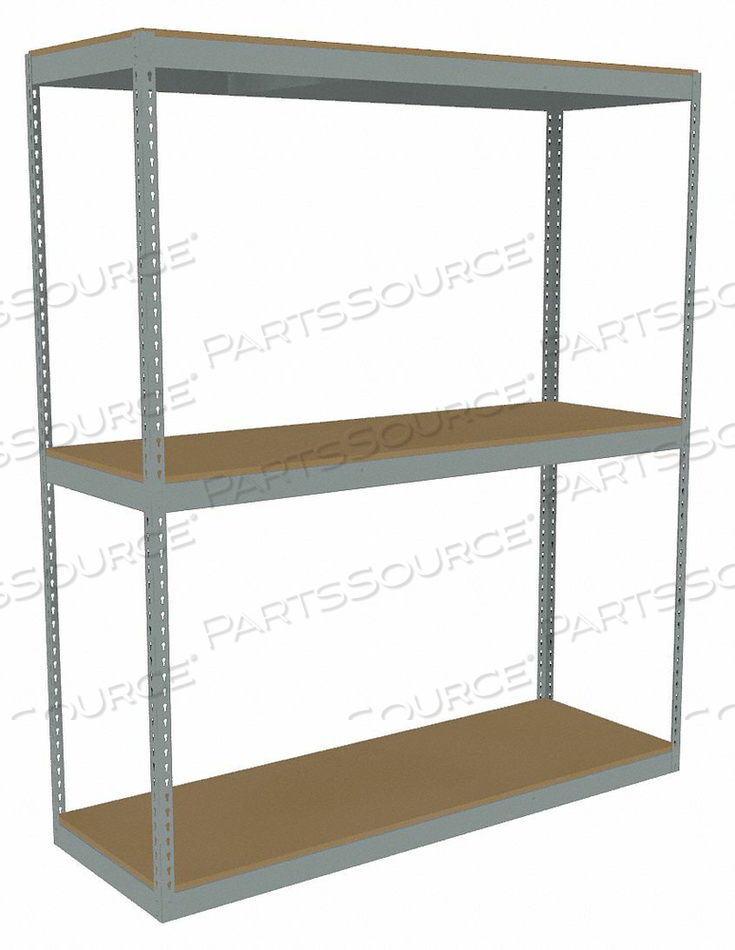 BOLTLESS SHELVING STARTER 84 H GRAY by Tennsco Corp. BOLTLESS SHELVING STARTER 84 H GRAY by Tennsco Corp.