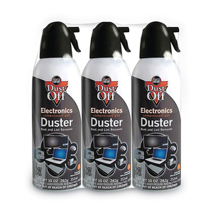 DISPOSABLE COMPRESSED AIR DUSTER, 10 OZ CAN, 3/PACK by Dust-Off