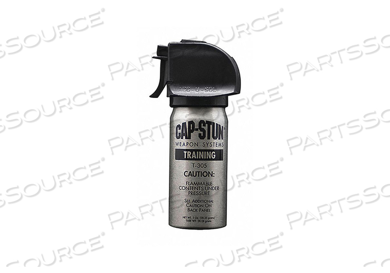 PEPPER SPRAY GRAY 1 OZ. 4.4 IN H by Cap-Stun PEPPER SPRAY GRAY 1 OZ. 4.4 IN H by Cap-Stun